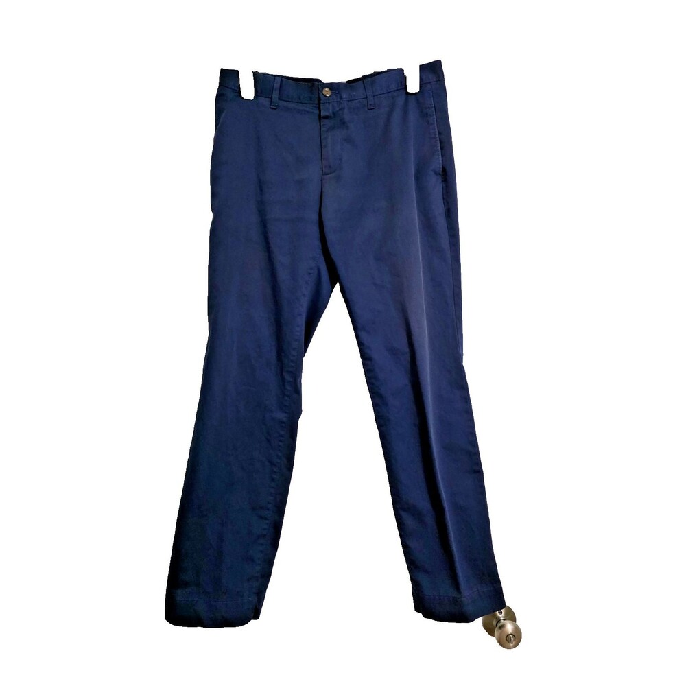 GAP CLASSIC STRAIGHT FIT BLUE KHAKIS CHINO MEN SIZE 34X32